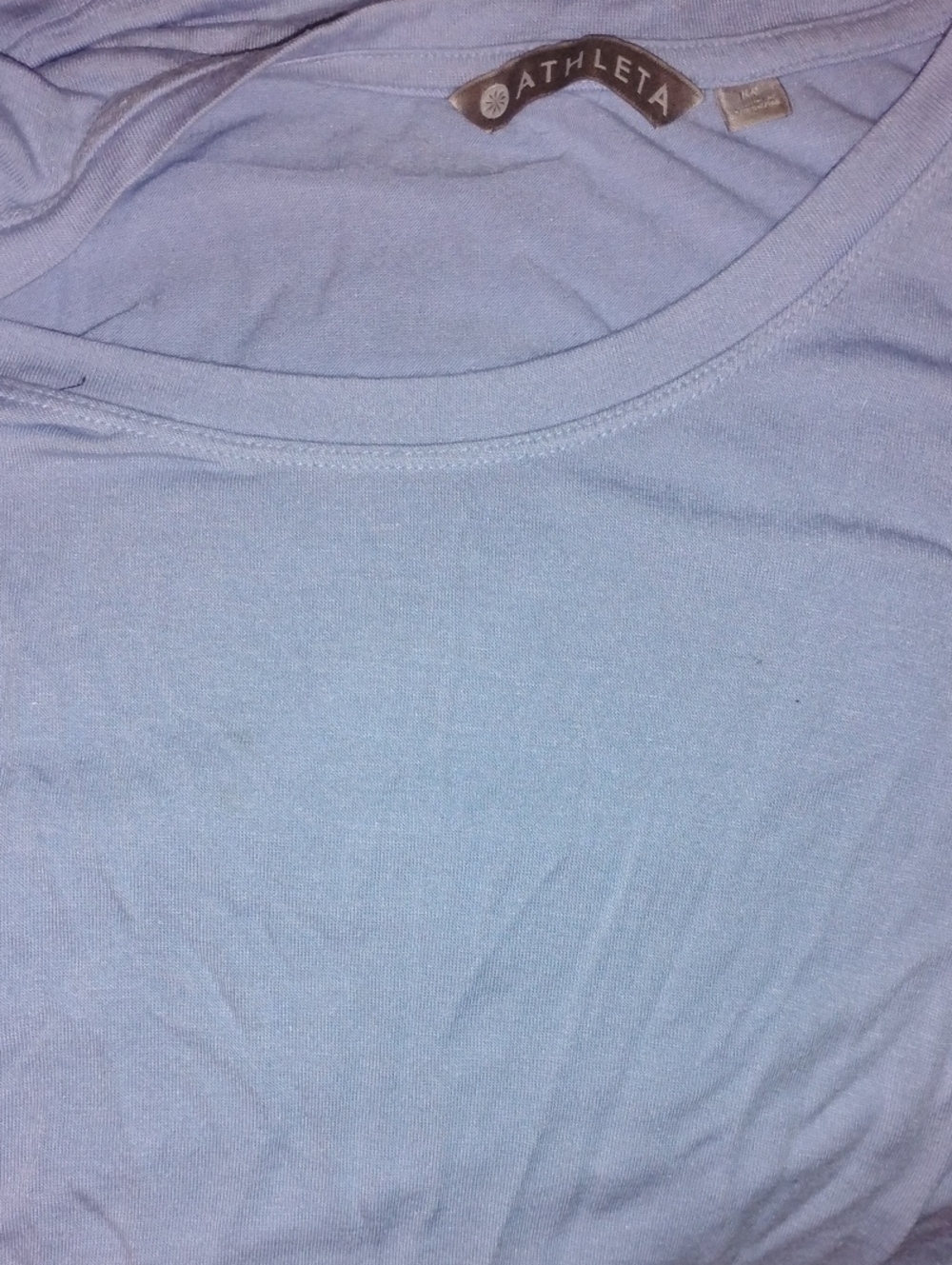 Athleta Periwinkle Scoop Neck Tank